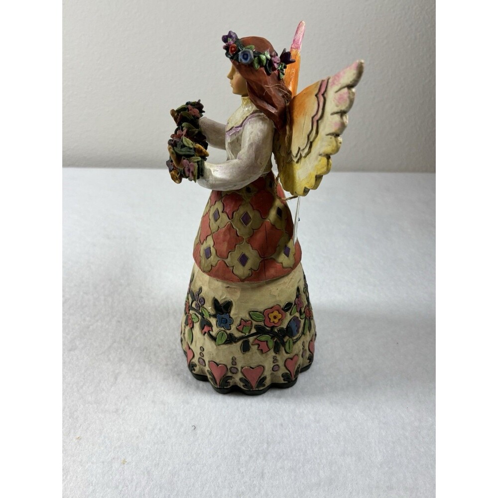Jim Shore Angel of Gratefulness Heartwood Creek Figurine 2002 10" 108921 - Picture 5 of 7